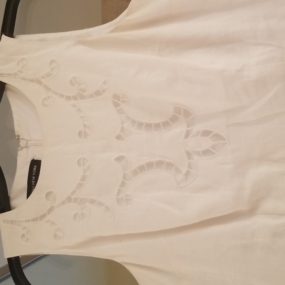 Linen Jones of New York fully lined linen dress size 2 - Picture 2 of 4